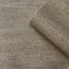 Textured wallpaper with concrete finish and metallic accents
