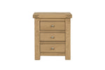 Elegant bedroom furniture featuring Delaney Bedside Table Oak
