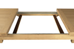 Rectangle dining room table with oak wood
