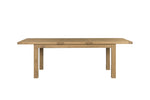 Extendable kitchen table made of oak wood
