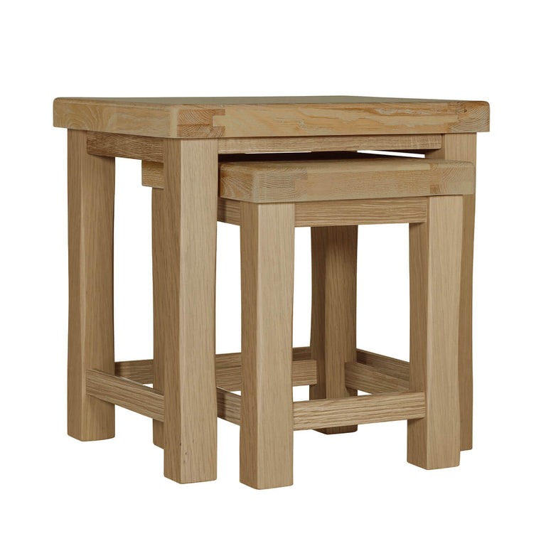 Delaney Nest of Tables Oak