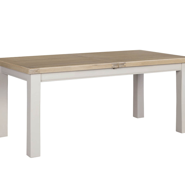 Doune Extendable Dining Table Taupe 1.4 m
