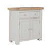 Small sideboard cabinet for organized dining spaces.
