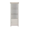 Elegant book shelves for organized living room furniture.