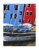 Vibrant wall art featuring Dún Laoghaire scene
