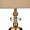 Lighting antique brass table lamp for home decor

