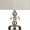 Crystal charm Edith Touch Table Lamp polished finish

