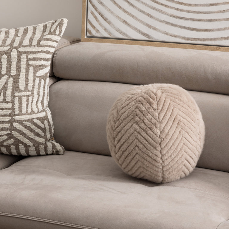 Scatterbox Cushion Ellis 30cm Ball Mink