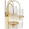 Cascading pendant light for grand entrance or hallway