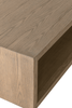 Elegant wood coffee table for living room decor