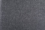 Modern kitchen chair in dark grey upholstery