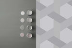 Graham & Brown Fractal Grey Wallpaper picture with the paint colors that will fit to this wallpaper