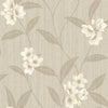 Floral wallpaper Belgravia Giovanna Floral Trail Cream/Beige

