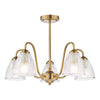 Elegant brushed bronze finish that adds warmth