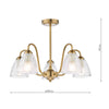 Elegant brushed bronze finish that adds warmth