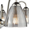 Polished nickel finish adds a touch of sophistication