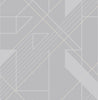 Stylish wallpaper art with geometric patterns – Graham & Brown Graphic Reflect Wallpaper