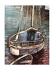 Vibrant Colors of Greek Port Wall Pictures
