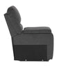 Modern Charcoal Corner Sofa Addition - Console Section