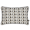 Luxurious Scatterbox Cushion Hayden 40x60 cm Cream Charcoal with textured tweed design.
