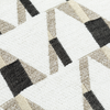 Luxurious Scatterbox Cushion Hayden 43x43 cm Cream Charcoal with textured tweed design.
