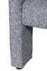 Stylish Blue Accent Chair by Humphrey in sitting room fabric