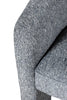 Textured chenille Blue Humphrey Accent Chair for living rooms
