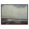 Green and blue Scatter Box Art Inver 1 framed wall decor