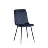 Luxurious velvet dining chair – Isabella Dining Chairs Deep Blue
