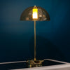 Portable gold USB rechargeable lamp for home lighting