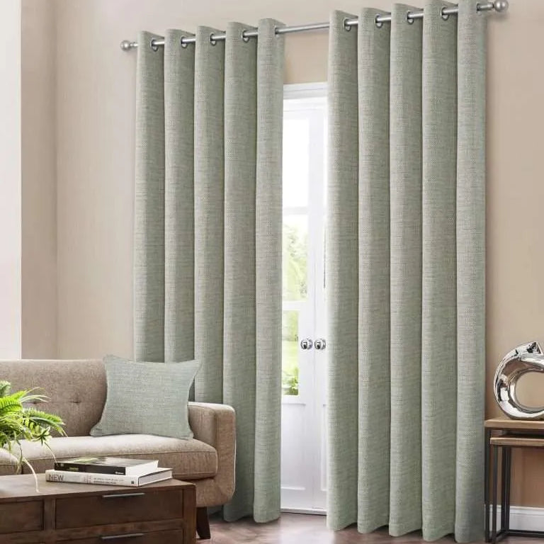 Kendal Green Lined Curtains
