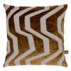 Luxurious Scatterbox Cushion Kirby 58x58cm Gold for stylish interiors.