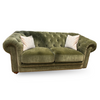 2 seater sofa Livingstone Pine with classic Victorian design
