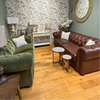 Leather sofa Livingstone Coco perfect for living room furniture with timeless appeal
