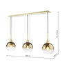 Versatile Lycia 3 Light Bar Pendant suitable for various spaces