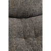 Premium 3 seater sofa couch with graphite fabric and sleek design
