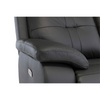 Modern Melania 3 Seater Leather Sofa Electric Recliner for comfort.

