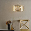 Modern chandeliers Myka 4 Light Pendant Brushed Bronze