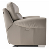 Stylish Nicoletti Home Atlanta three seater leather sofa for living room furniture.
