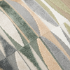 Scatterbox Cushion Odessa Green close view picture of the cushion pattern design