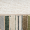 Scatterbox Cushion Odessa Green close view picture of the zipper