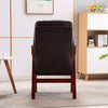 Orthopedic Armchair Brown life style picture from the back