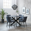 Leather seat for dining room table