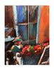 Stunning Canvas Wall Art of a Cozy Restaurant
