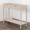 Parson 2 Drawer Console Table side view picture