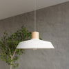 Pendant light Sollux Lighting Pendant Lamp AFRA illuminating a modern kitchen