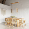 Hanging lights for living room, Sollux Lighting  Pendant lamp ALEXIA wood