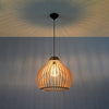Pendant ceiling lights for modern kitchens, Sollux Lighting Pendant lamp APRILLA wood