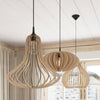 Elegant pendant light for kitchen island lighting Pendant lamp APRILLA wood