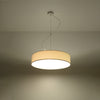 Modern ceiling lamp for bedroom Sollux Lighting Pendant lamp ARENA 45 white